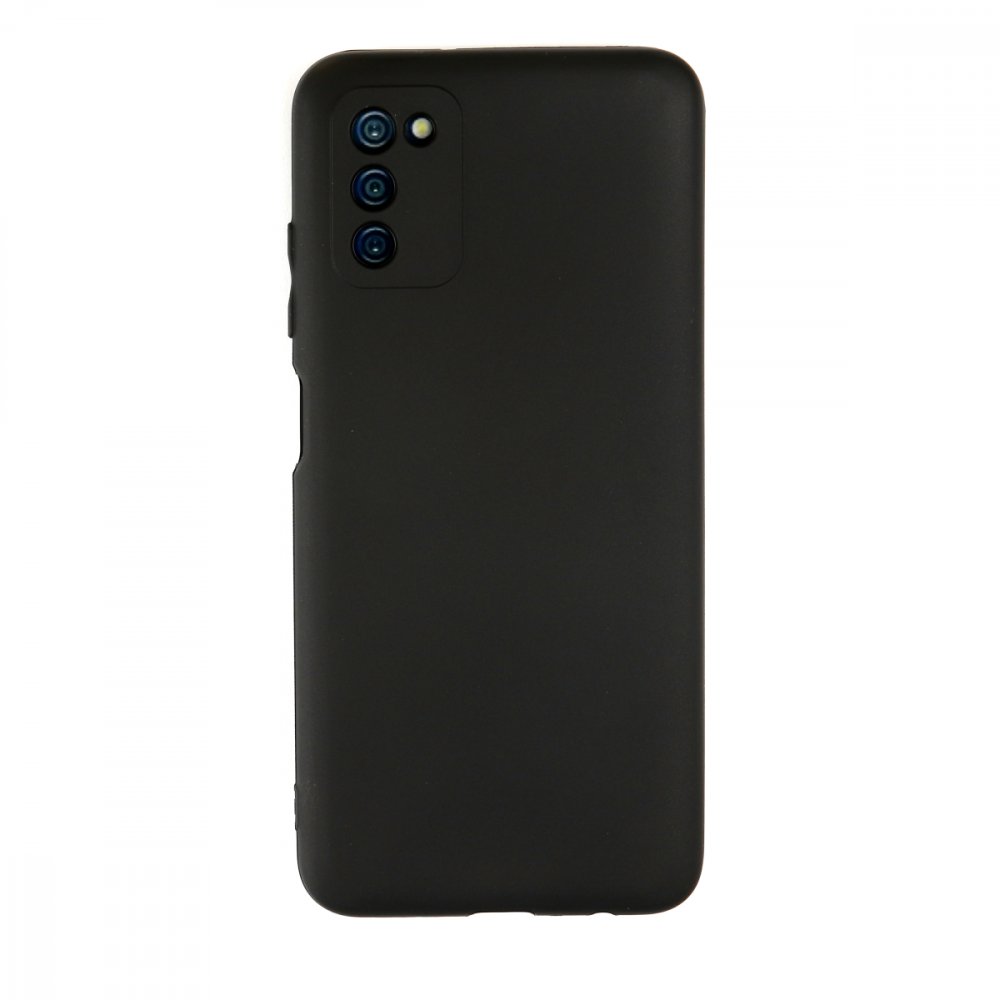 Newface Samsung Galaxy A02S Kılıf First Silikon - Siyah