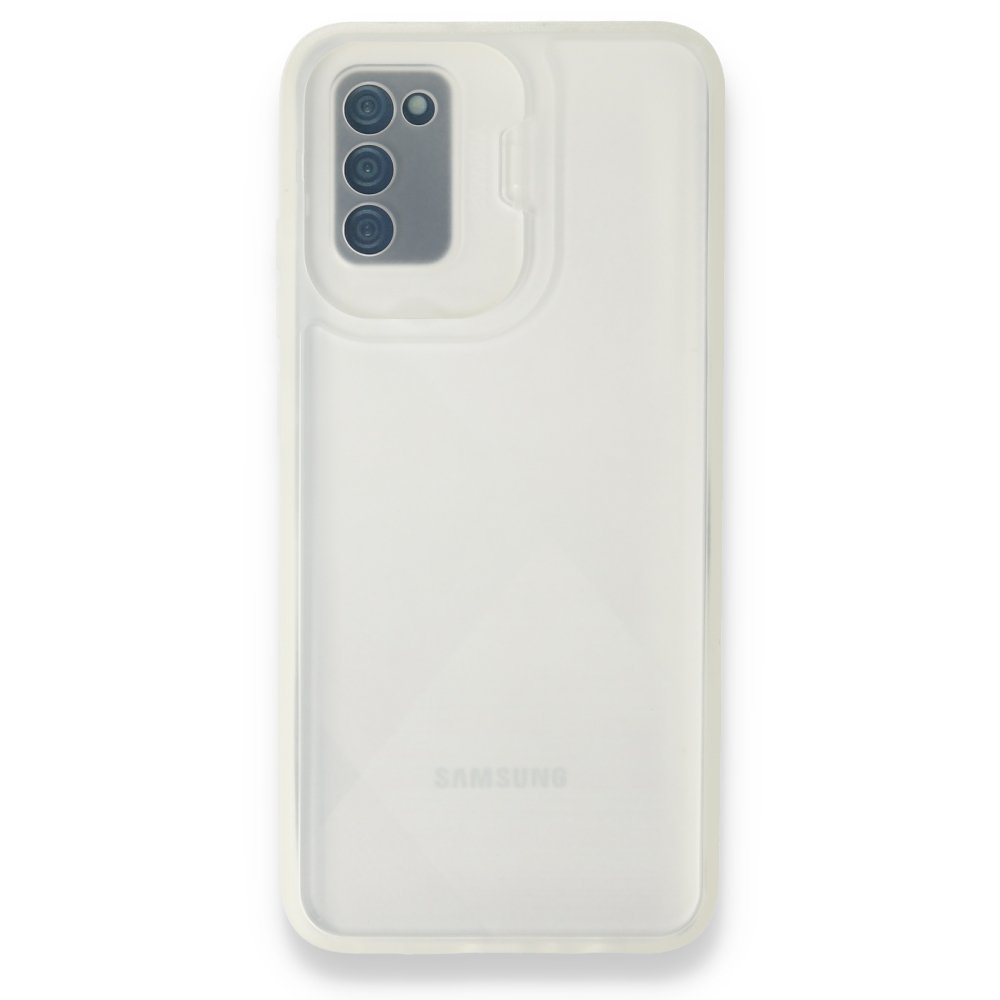 Newface Samsung Galaxy A02S Kılıf Jumbo Silikon - Şeffaf