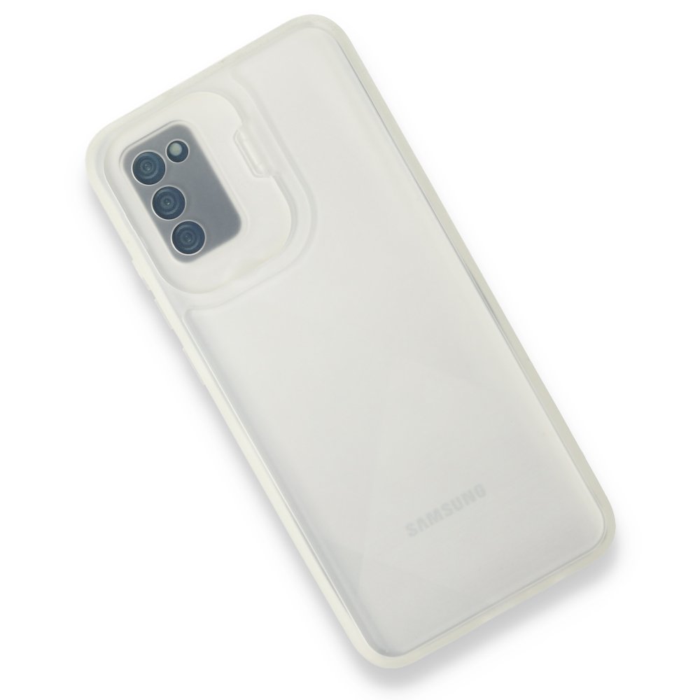 Newface Samsung Galaxy A02S Kılıf Jumbo Silikon - Şeffaf
