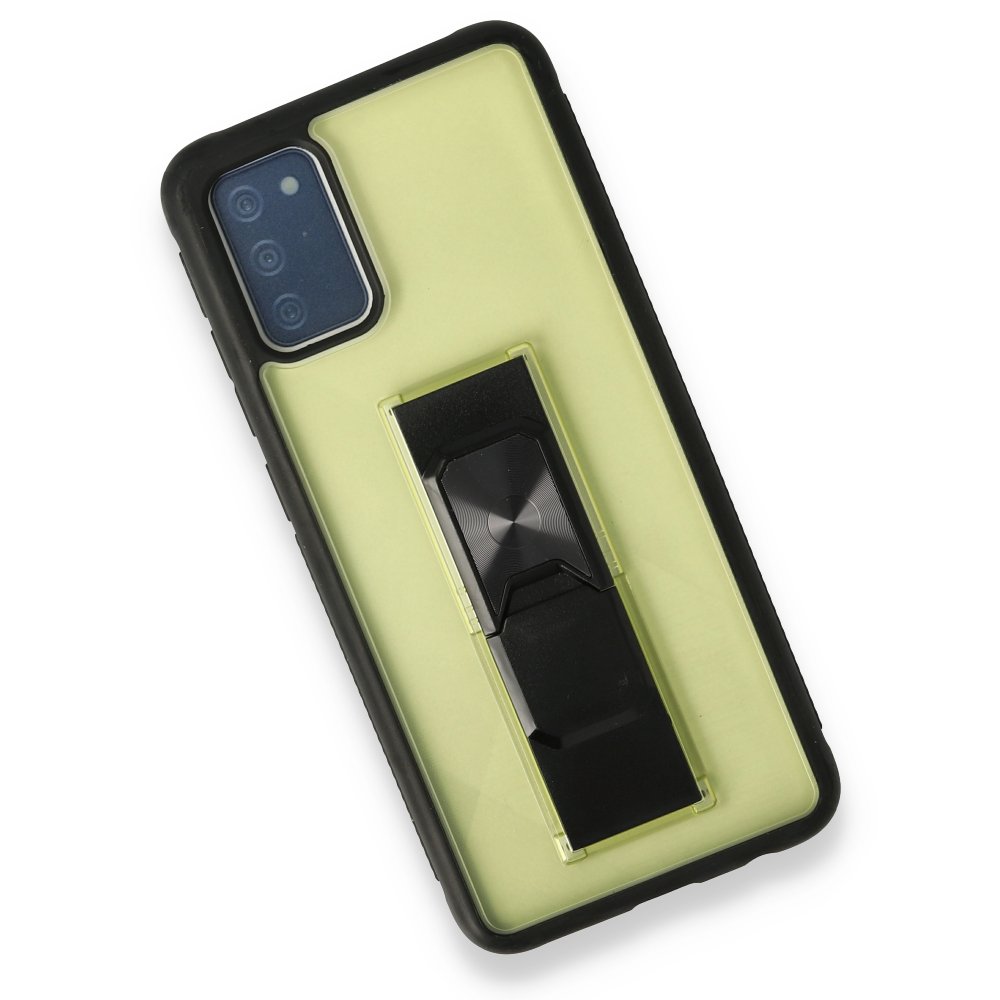 Newface Samsung Galaxy A02S Kılıf Toronto Silikon - Sarı