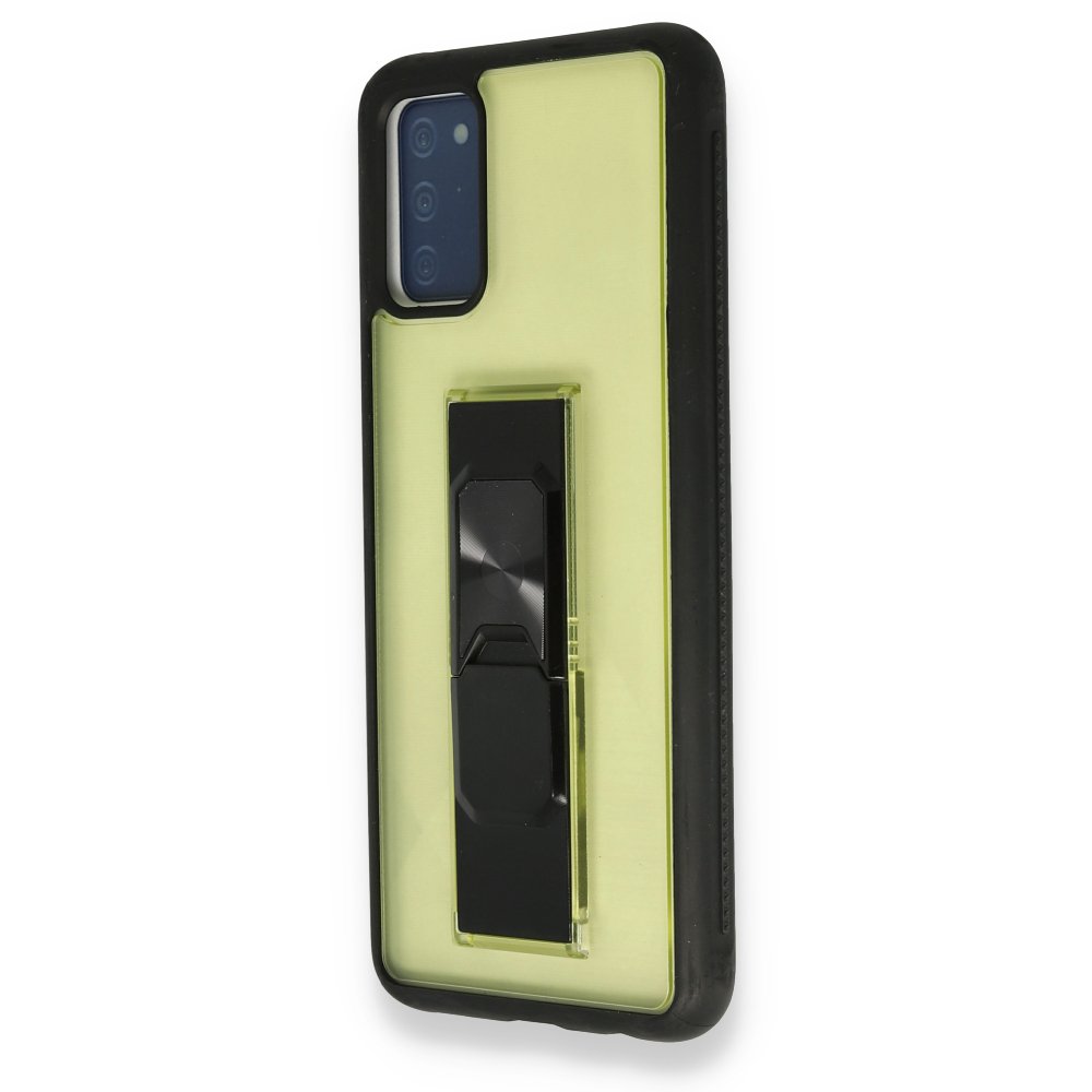 Newface Samsung Galaxy A02S Kılıf Toronto Silikon - Sarı