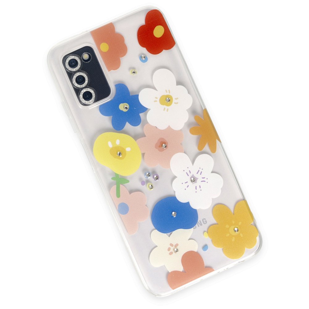 Newface Samsung Galaxy A03S Kılıf Lucky Silikon - Lucky 8