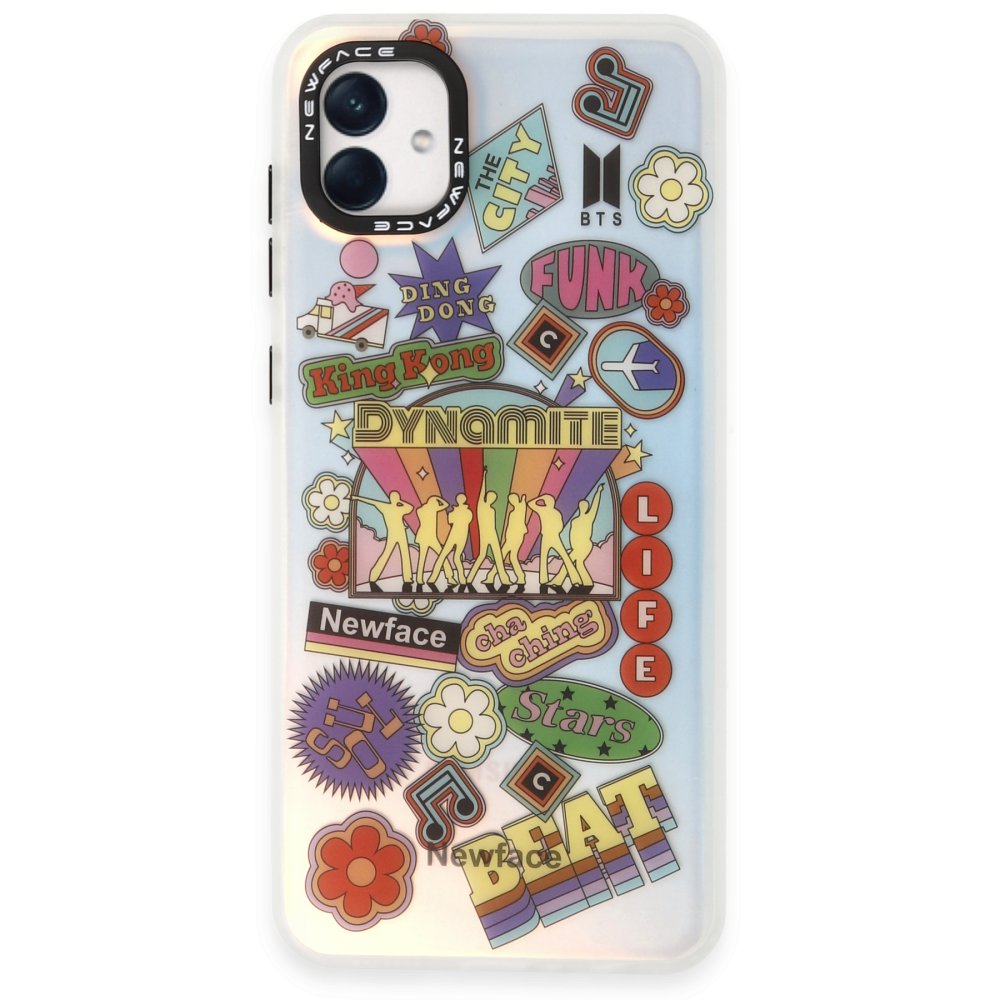 Newface Samsung Galaxy A04 Kılıf Estoril Desenli Kapak - Estoril - 14