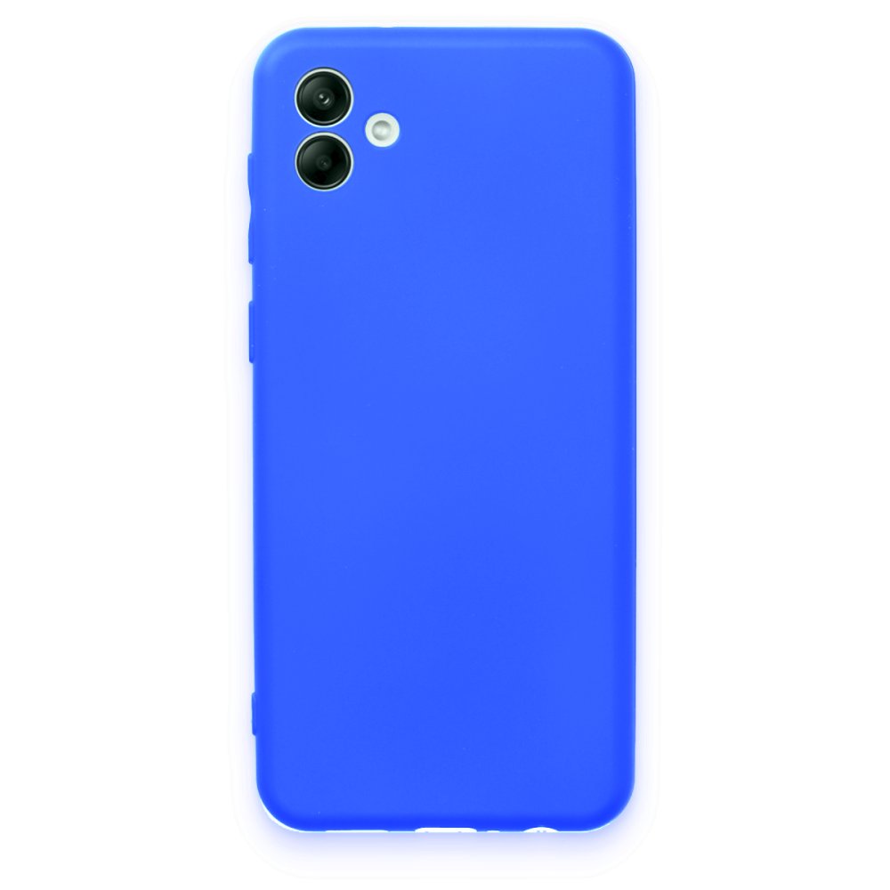 Newface Samsung Galaxy A04 Kılıf First Silikon - Mavi