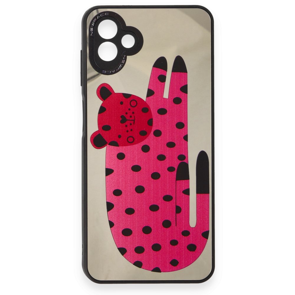 Newface Samsung Galaxy A04 Kılıf Mirror Desenli Kapak - Mirror - 12