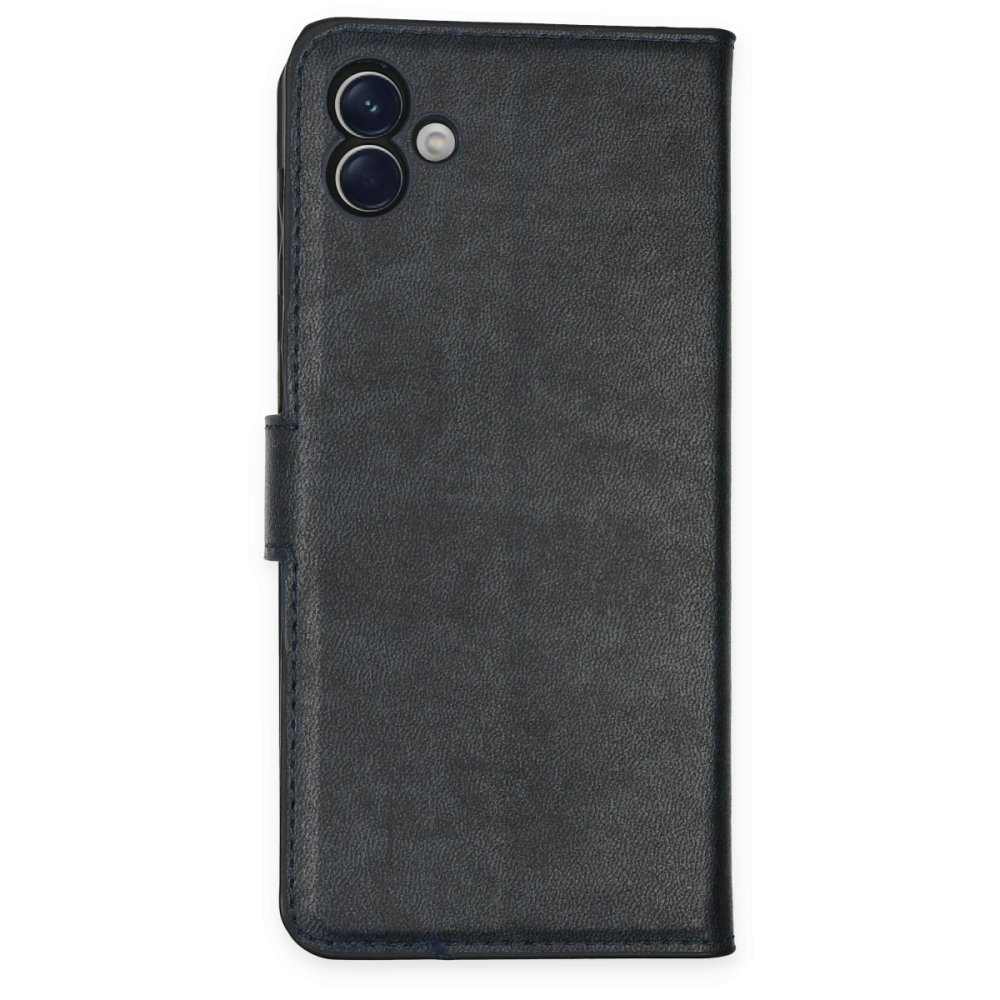 Newface Samsung Galaxy A04 Kılıf Trend S Plus Kapaklı Kılıf - Lacivert