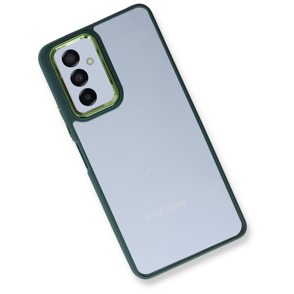 Newface Samsung Galaxy A04S Kılıf Dora Kapak - Haki Yeşil