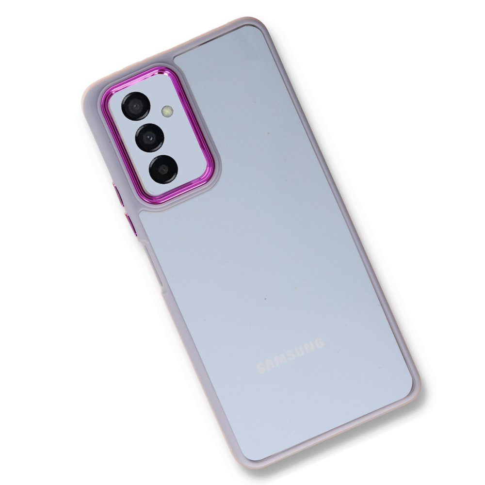 Newface Samsung Galaxy A04S Kılıf Dora Kapak - Lila