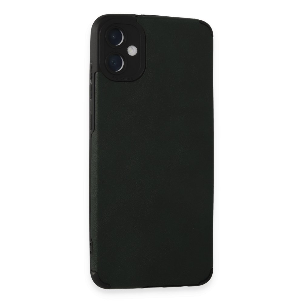 Newface Samsung Galaxy A05 Kılıf Loop Deri Silikon - Yeşil