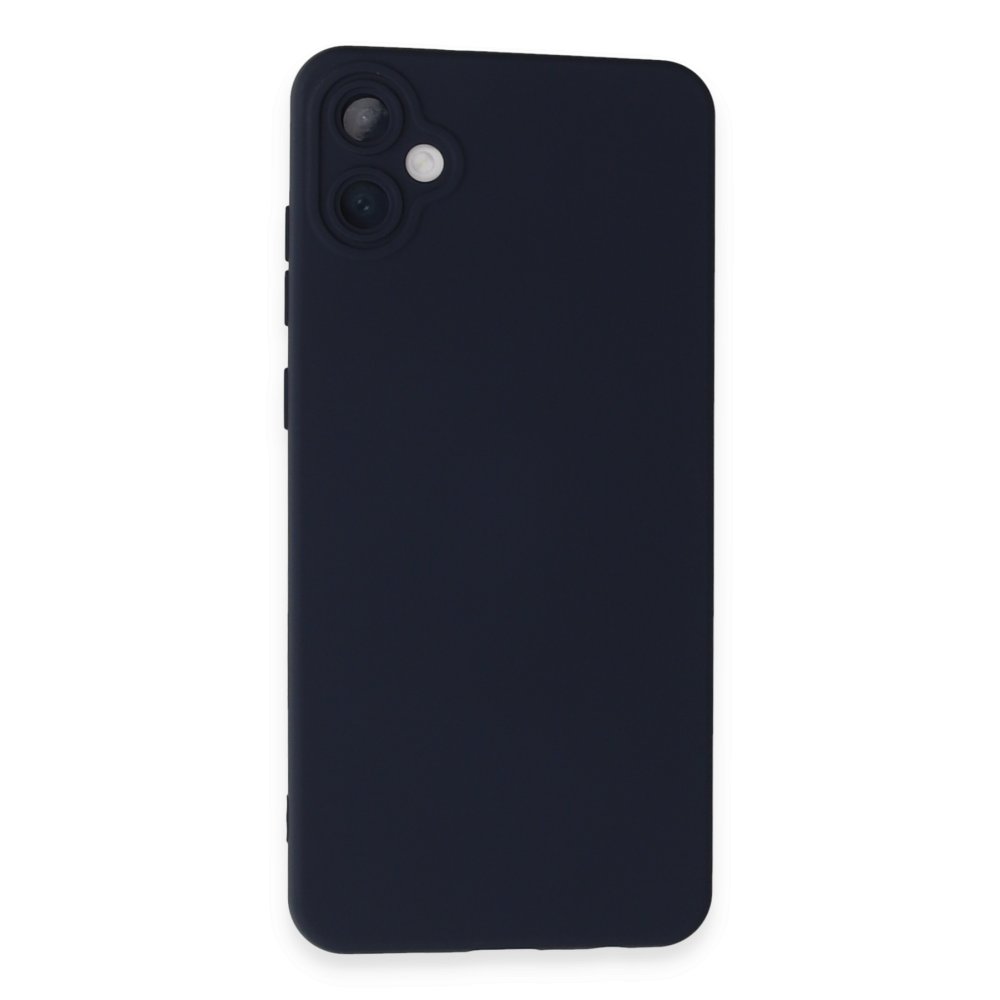 Newface Samsung Galaxy A05 Kılıf Nano içi Kadife Silikon - Lacivert