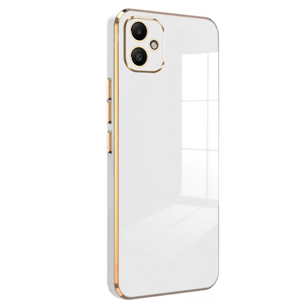 Newface Samsung Galaxy A05 Kılıf Volet Silikon - Beyaz