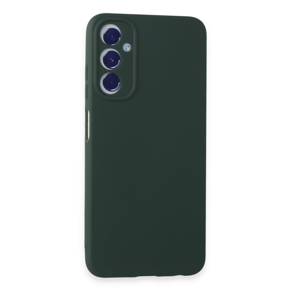 Newface Samsung Galaxy A05S Kılıf First Silikon - Koyu Yeşil