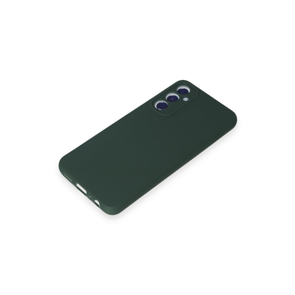 Newface Samsung Galaxy A05S Kılıf First Silikon - Koyu Yeşil