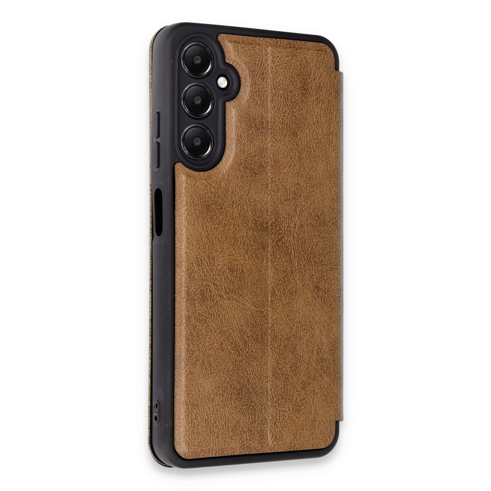 Newface Samsung Galaxy A05S Kılıf Flip Cover - Taba