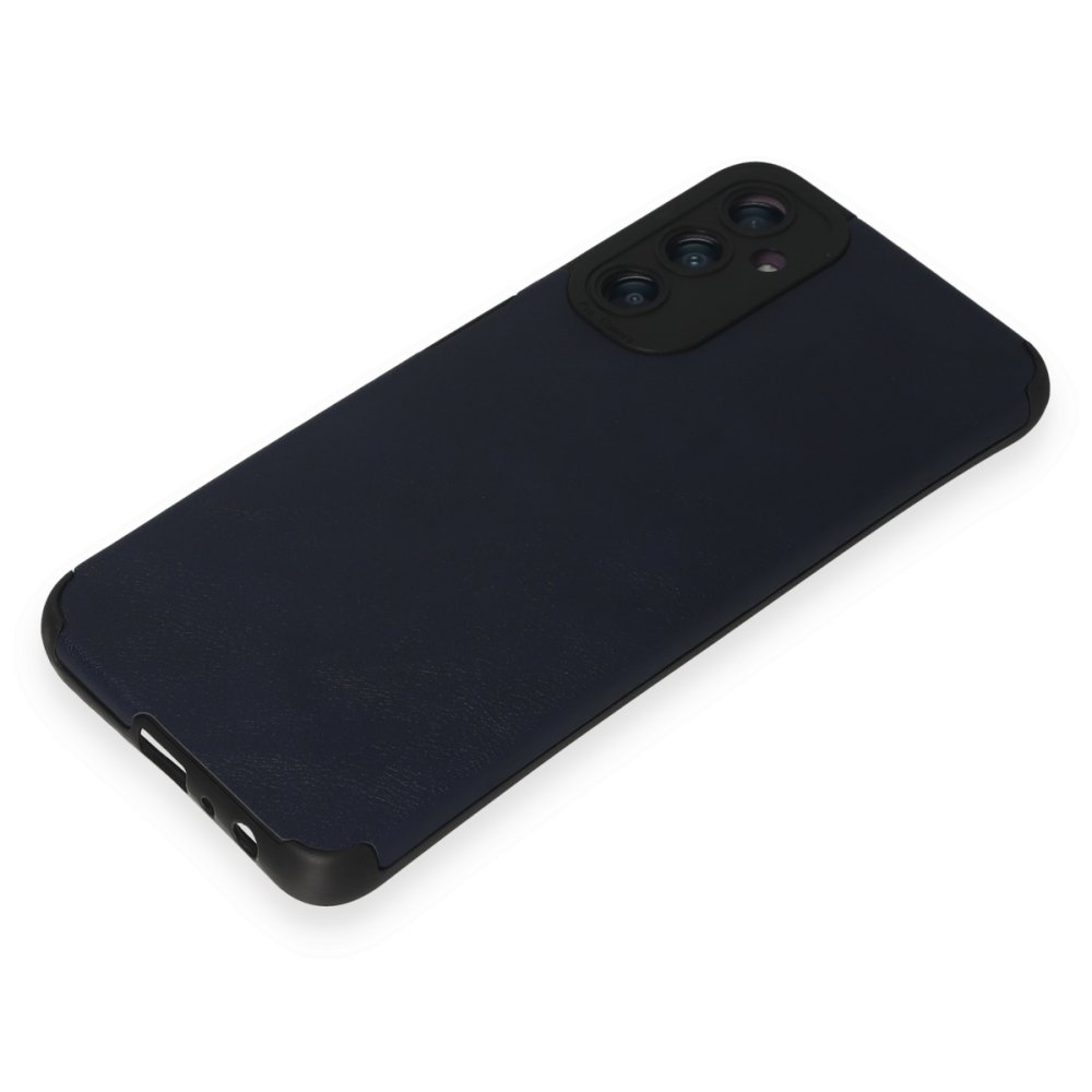 Newface Samsung Galaxy A05S Kılıf Loop Deri Silikon - Lacivert