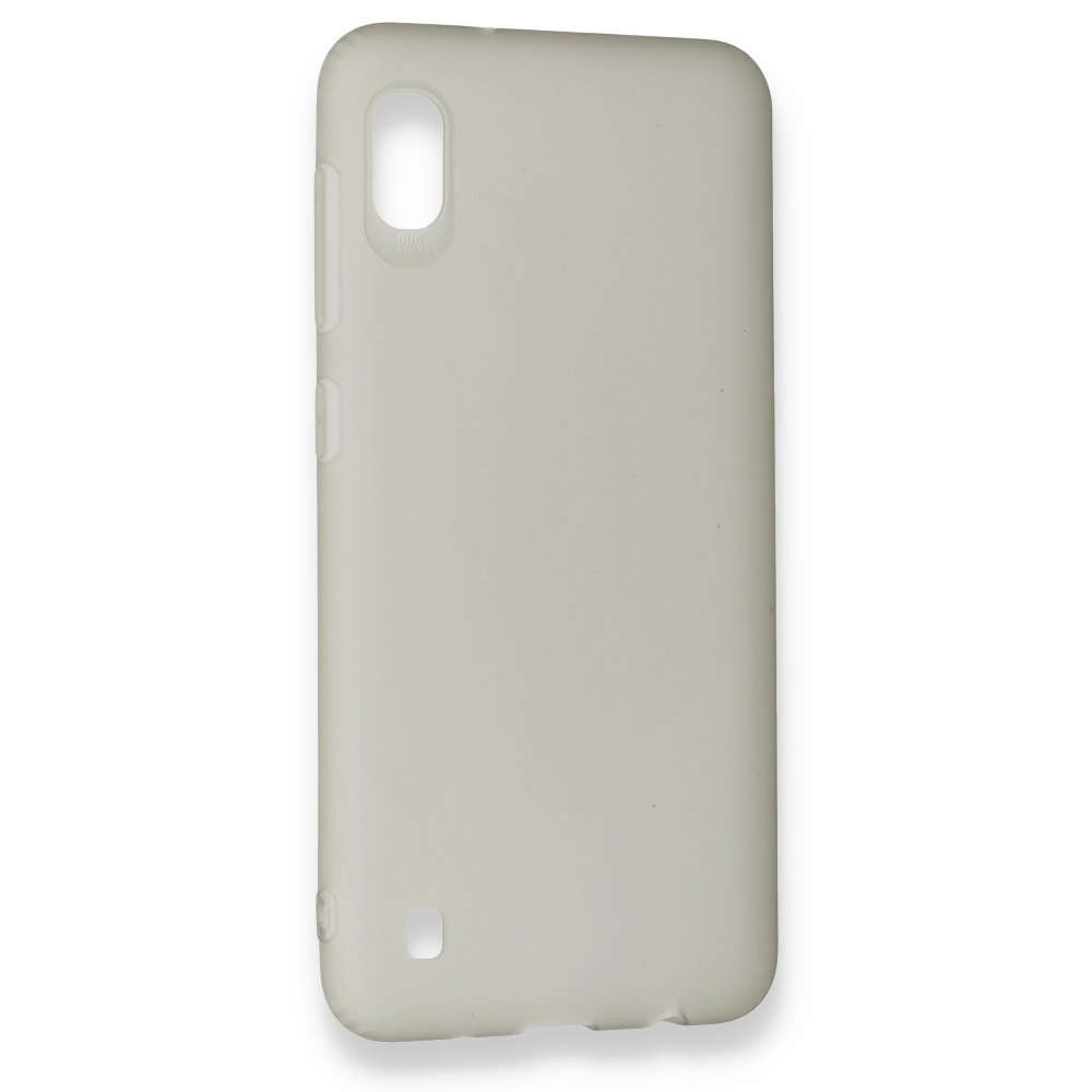 Newface Samsung Galaxy A10 Kılıf Hopi Silikon - Füme