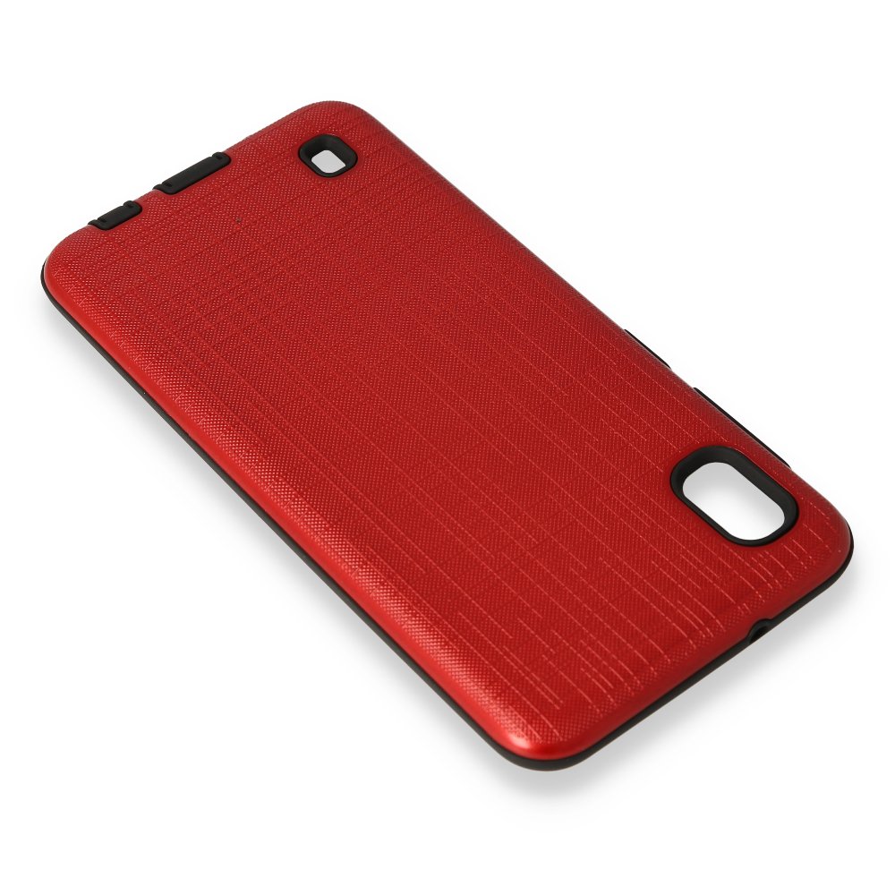 Newface Samsung Galaxy M10 Kılıf YouYou Silikon Kapak - Kırmızı