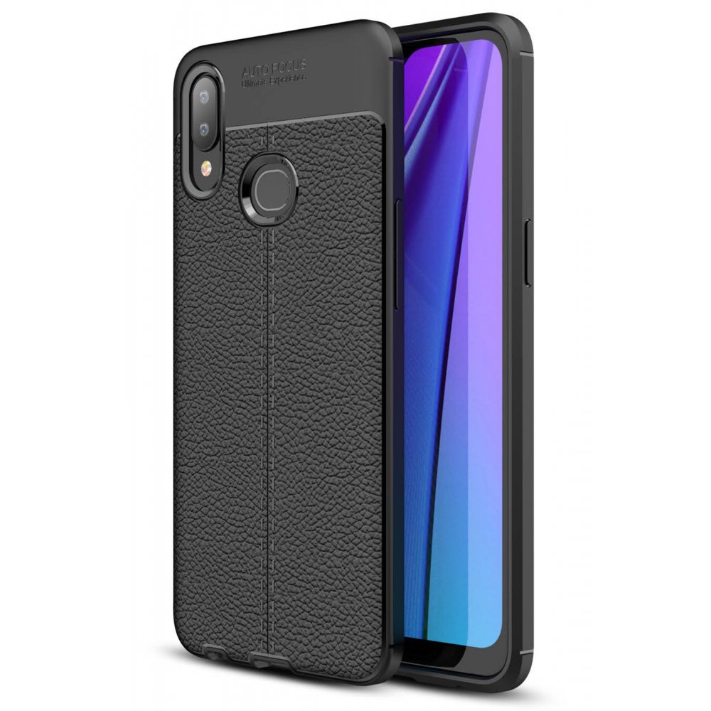 Newface Samsung Galaxy A10S Kılıf Auto Focus Kapak - Siyah