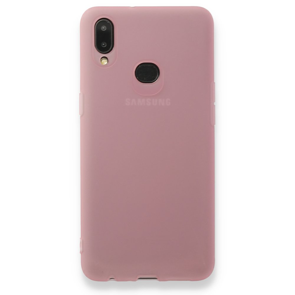 Newface Samsung Galaxy A10S Kılıf Hopi Silikon - Pembe