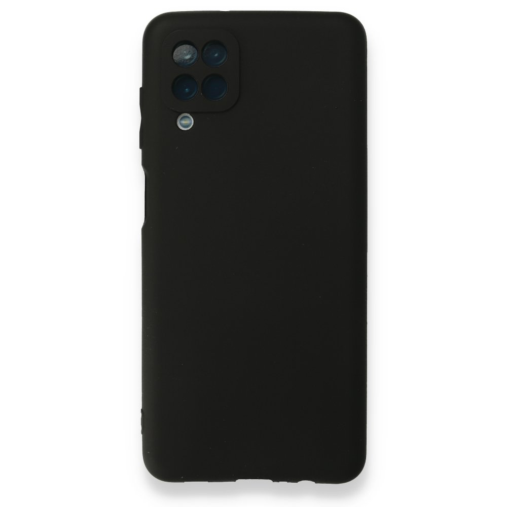 Newface Samsung Galaxy A12 Kılıf First Silikon - Siyah