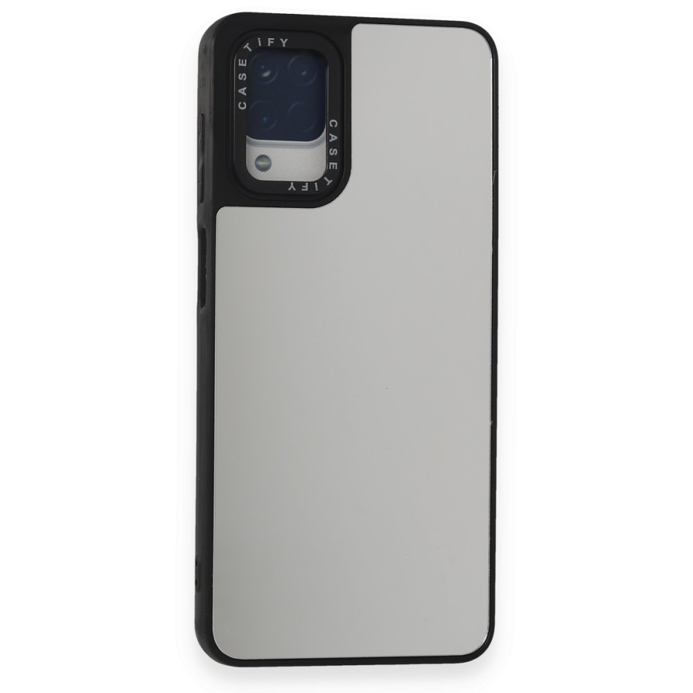 Newface Samsung Galaxy A12 Kılıf Mirror Desenli Kapak - Mirror - 16