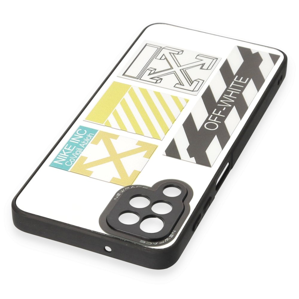 Newface Samsung Galaxy A12 Kılıf Mirror Desenli Kapak - Mirror - 6