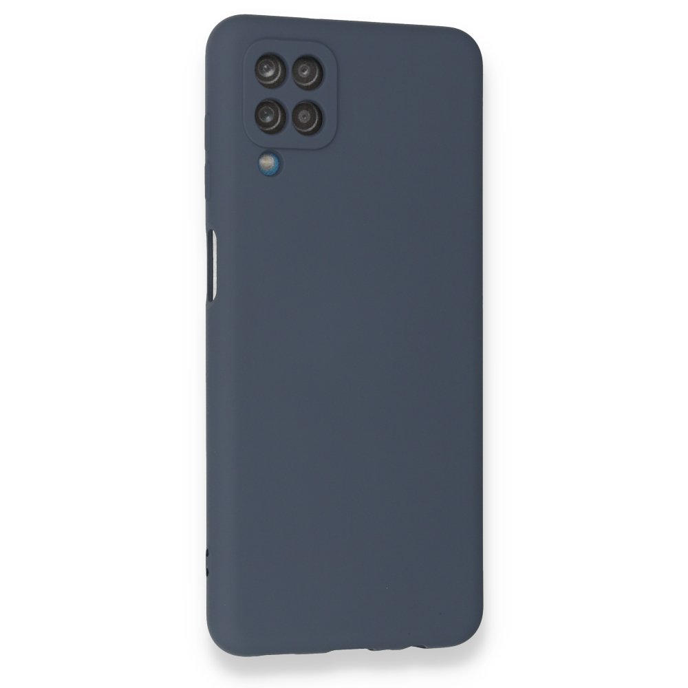 Newface Samsung Galaxy M12 Kılıf Nano içi Kadife Silikon - Gri