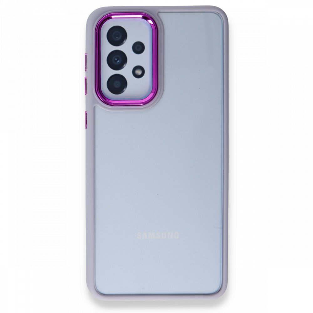 Newface Samsung Galaxy A13 4G Kılıf Dora Kapak - Lila