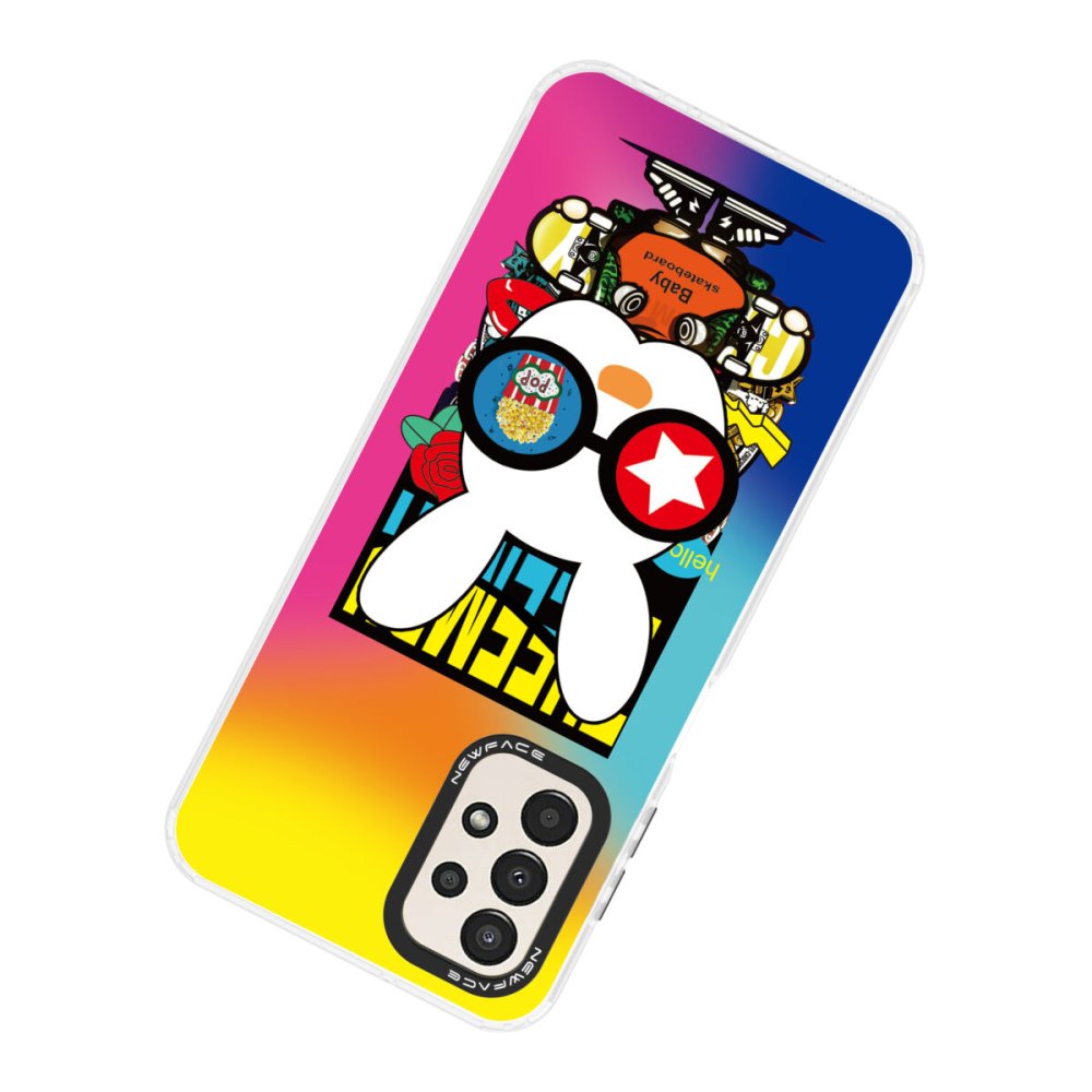 Newface Samsung Galaxy A13 4G Kılıf Estoril Desenli Kapak - Estoril - 10