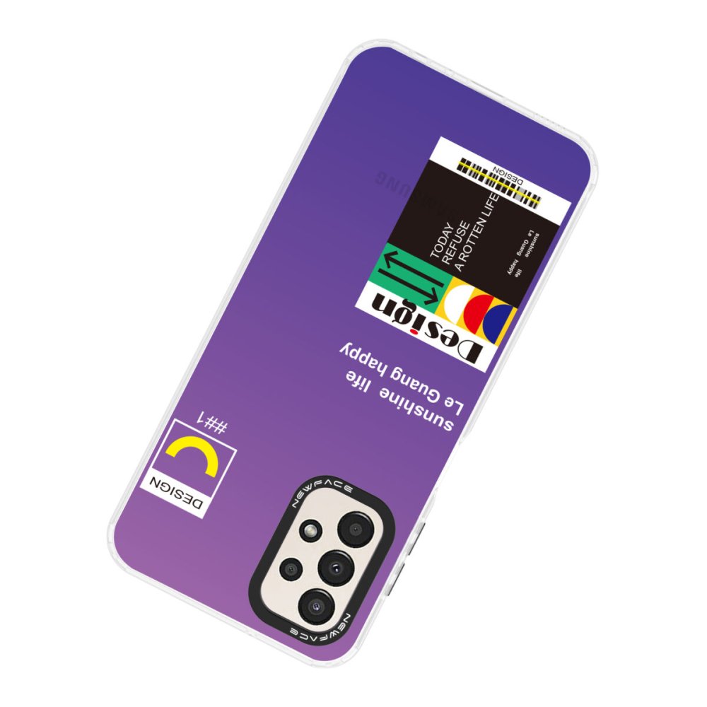 Newface Samsung Galaxy A13 4G Kılıf Estoril Desenli Kapak - Estoril - 4