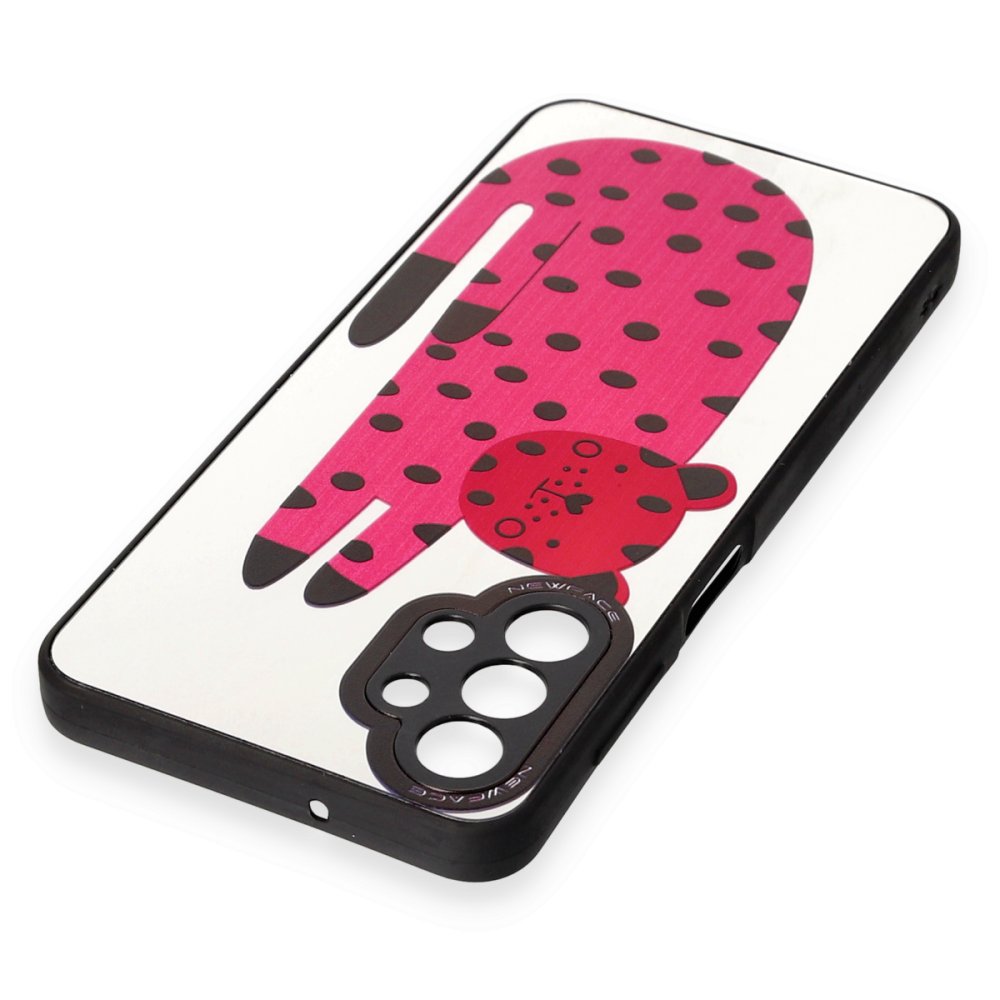 Newface Samsung Galaxy A13 4G Kılıf Mirror Desenli Kapak - Mirror - 12