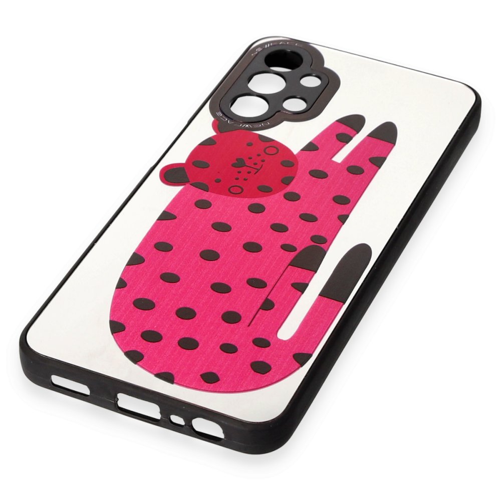 Newface Samsung Galaxy A13 4G Kılıf Mirror Desenli Kapak - Mirror - 12