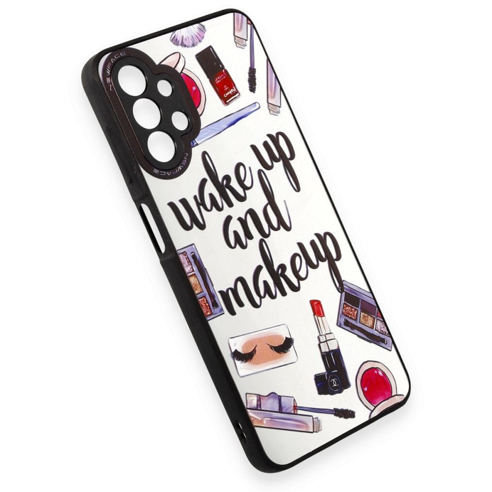 Newface Samsung Galaxy A13 4G Kılıf Mirror Desenli Kapak - Mirror - 3