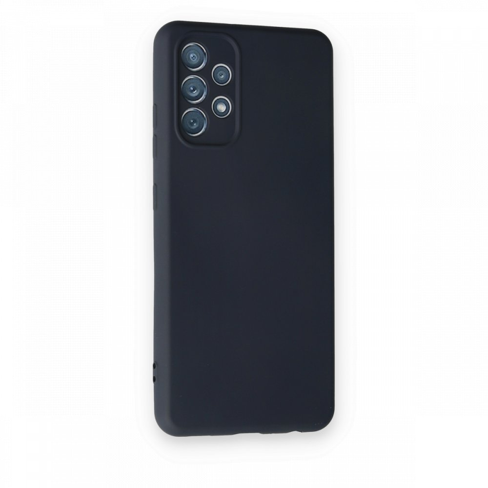 Newface Samsung Galaxy A13 4G Kılıf Nano içi Kadife Silikon - Lacivert