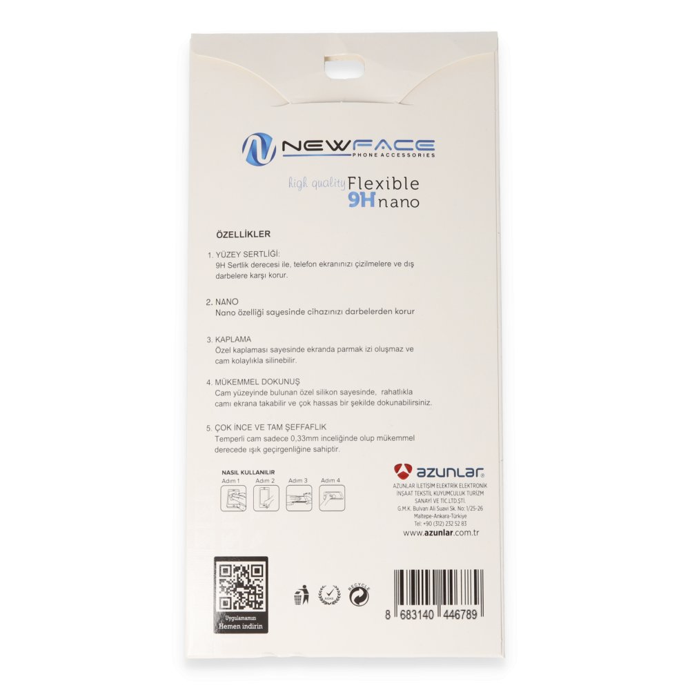 Newface Samsung Galaxy A14 4G 6D Antistatik Mat Seramik Hayalet Nano Ekran Koruyucu