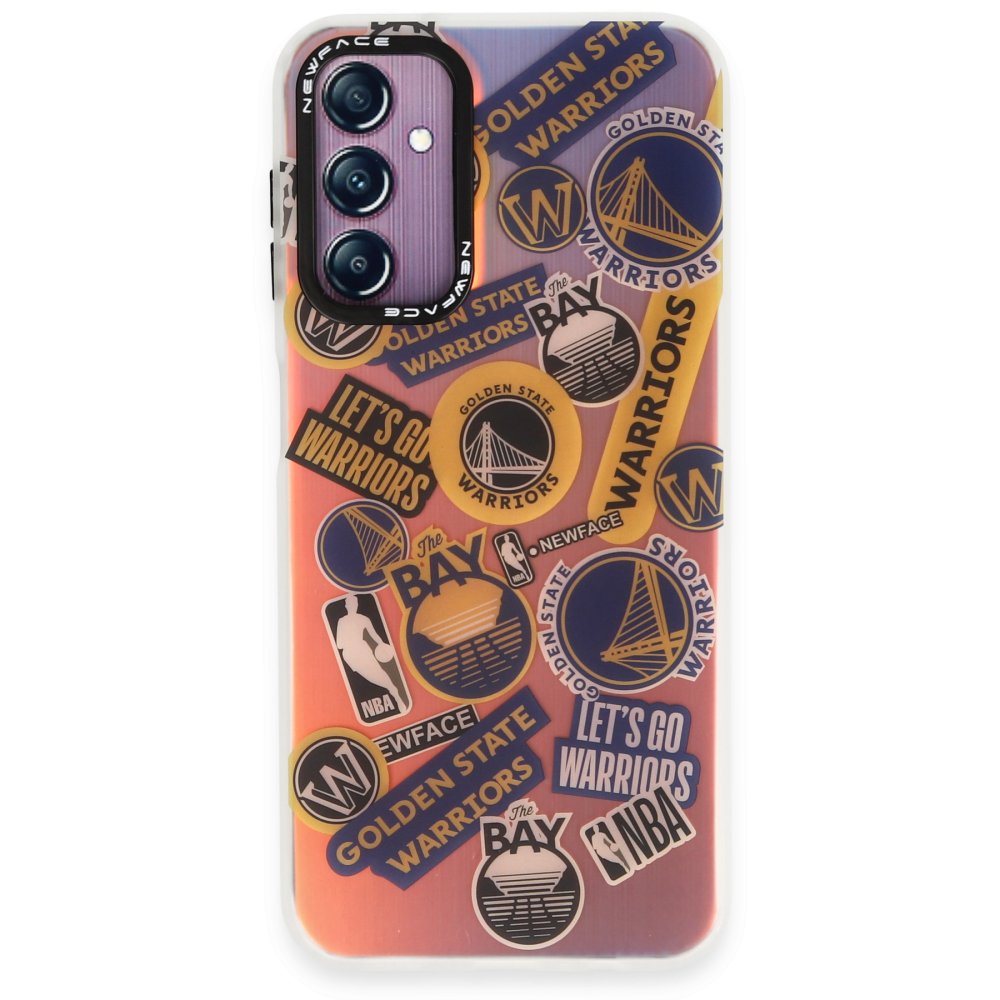 Newface Samsung Galaxy A14 4G Kılıf Estoril Desenli Kapak - Estoril - 13