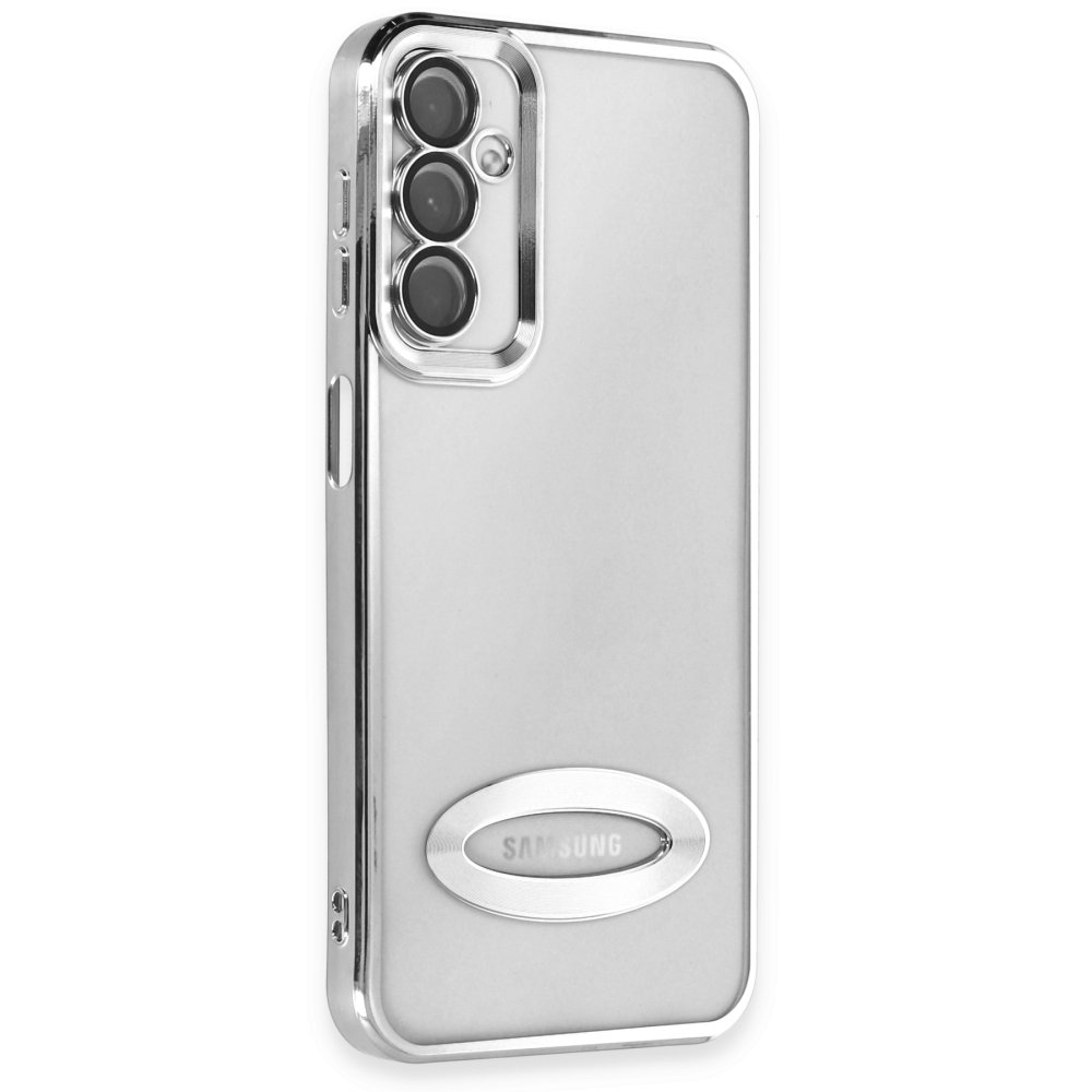 Newface Samsung Galaxy A14 4G Kılıf Slot Silikon - Gümüş