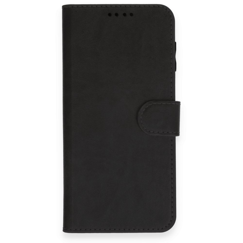 Newface Samsung Galaxy A14 4G Kılıf Trend S Plus Kapaklı Kılıf - Siyah