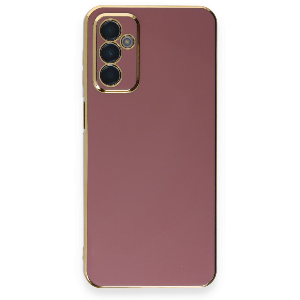 Newface Samsung Galaxy A14 4G Kılıf Volet Silikon - Kırmızı