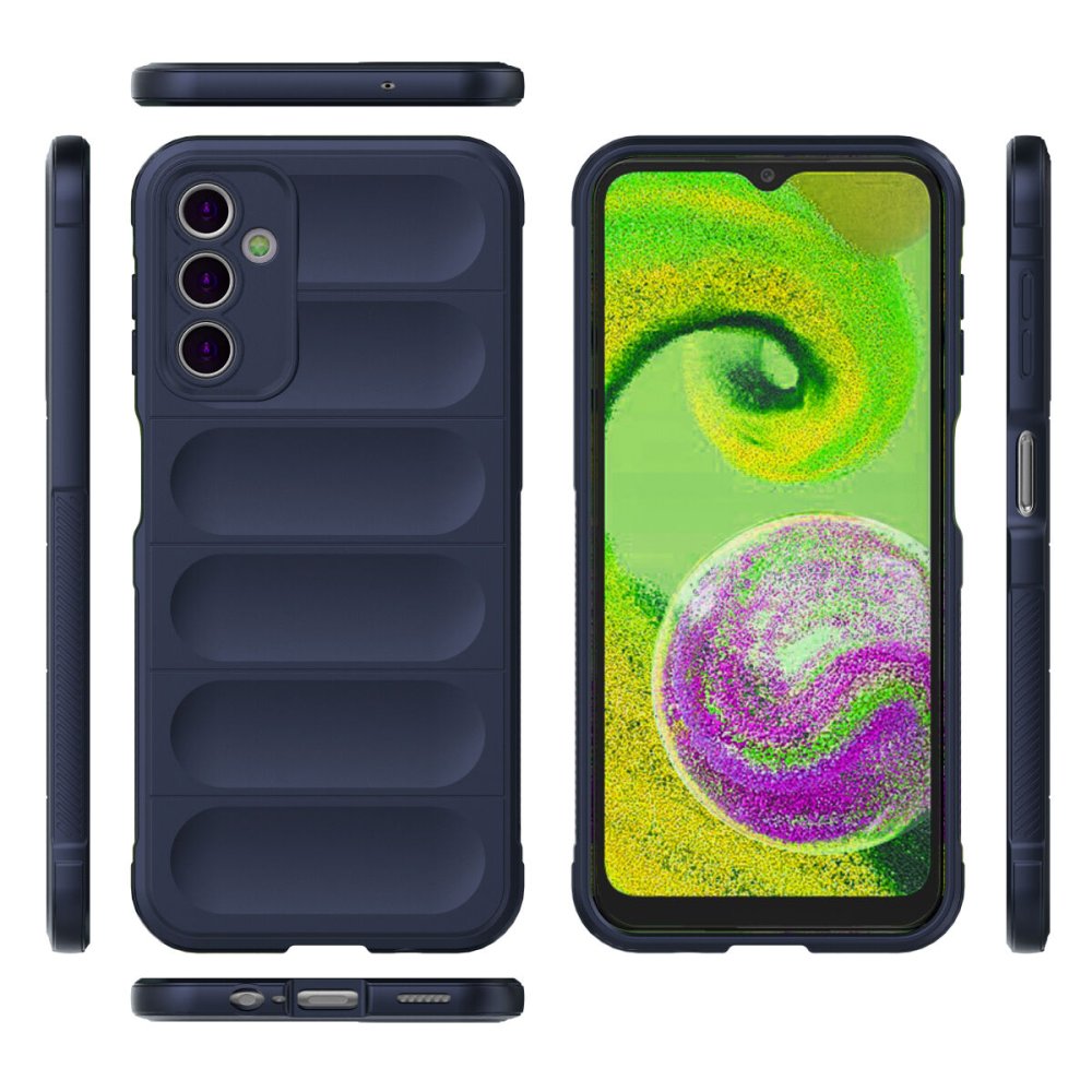Newface Samsung Galaxy A14 4G Kılıf Optimum Silikon - Lacivert