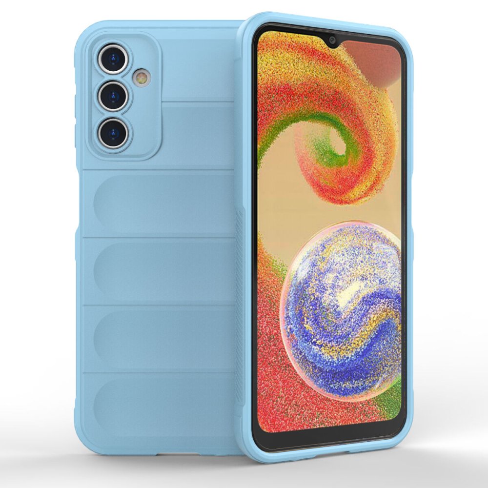 Newface Samsung Galaxy A14 4G Kılıf Optimum Silikon - Sky Blue