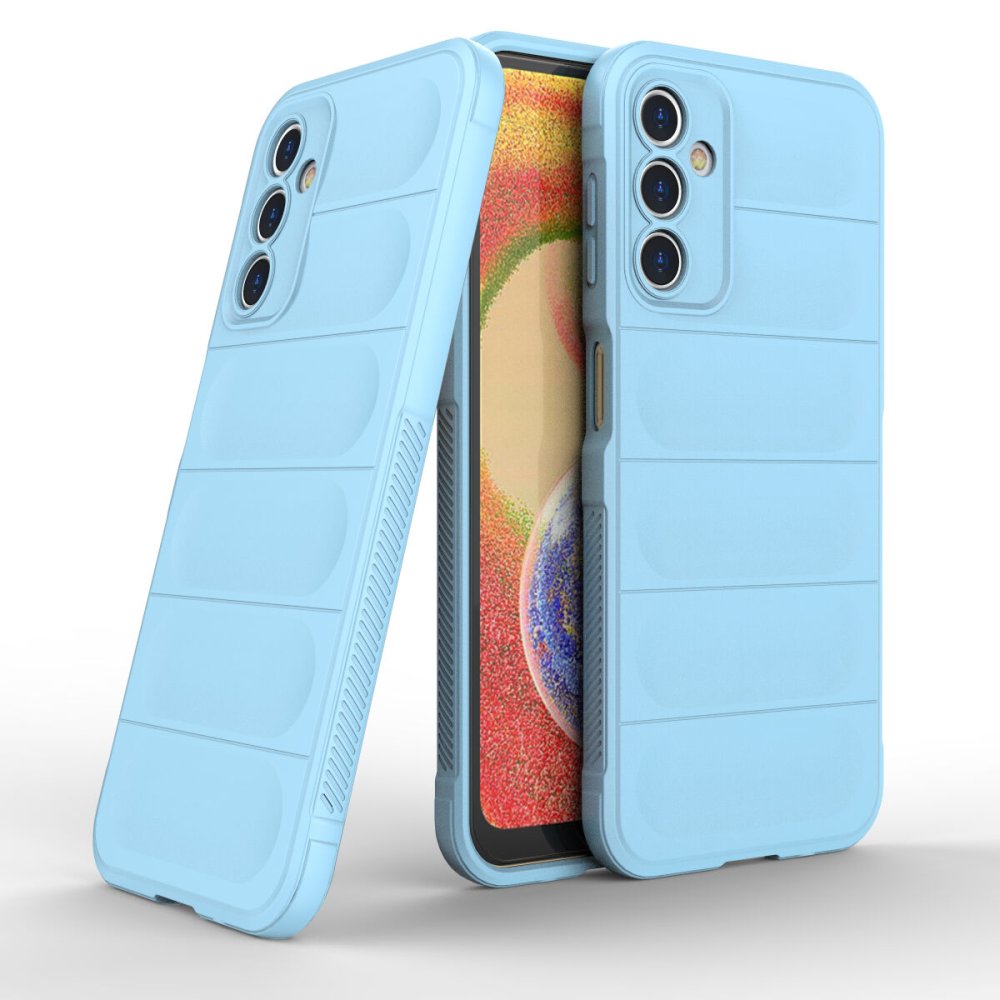 Newface Samsung Galaxy A14 4G Kılıf Optimum Silikon - Sky Blue