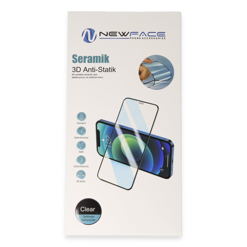 Newface Samsung Galaxy A15 4G 3D Antistatik Seramik Nano Ekran Koruyucu