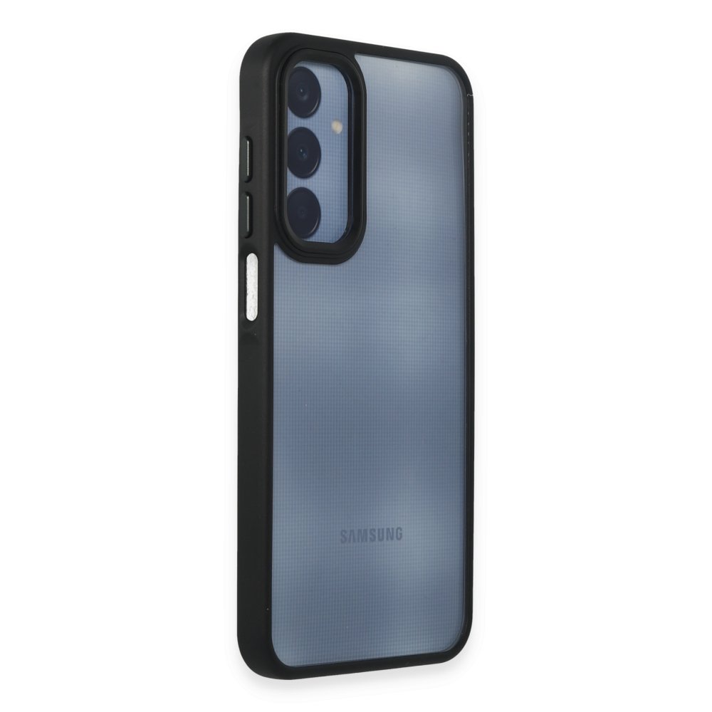 Newface Samsung Galaxy A15 4G Kılıf Power Silikon - Siyah