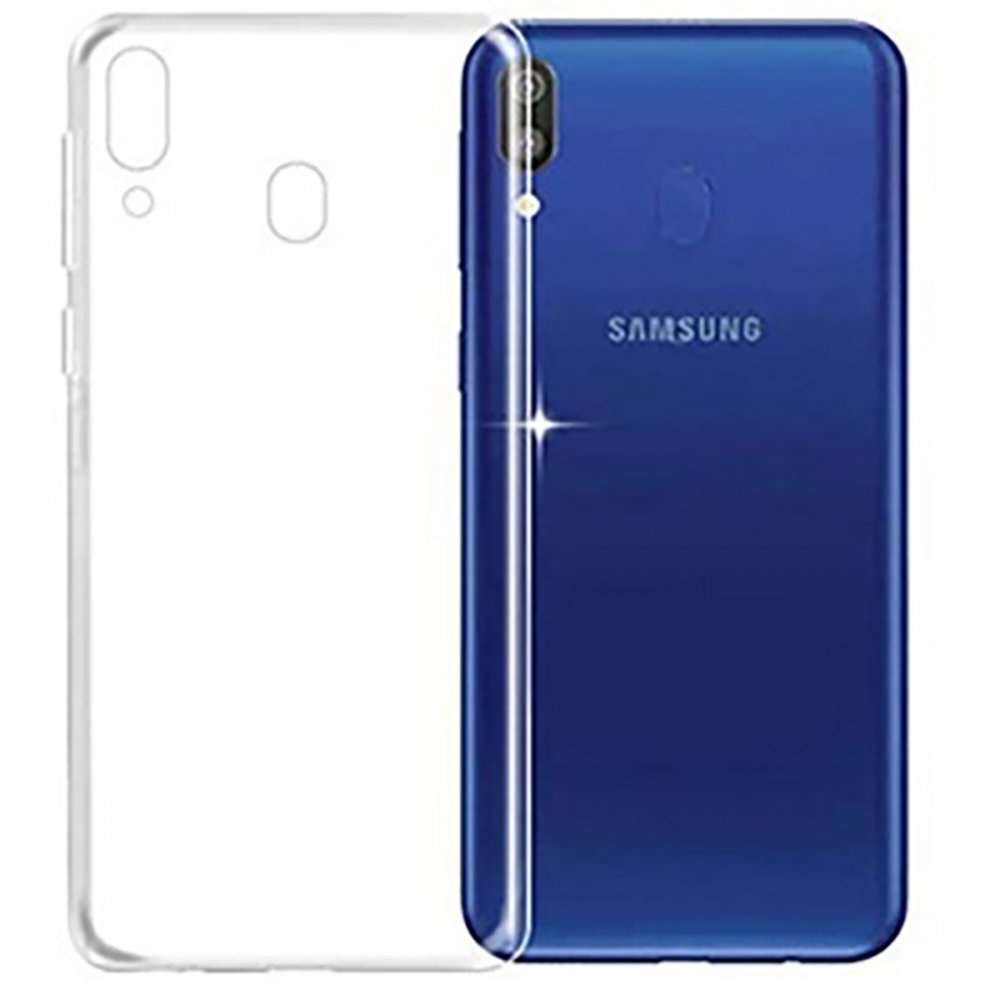 Newface Samsung Galaxy A20 Kılıf Lüx Şeffaf Silikon