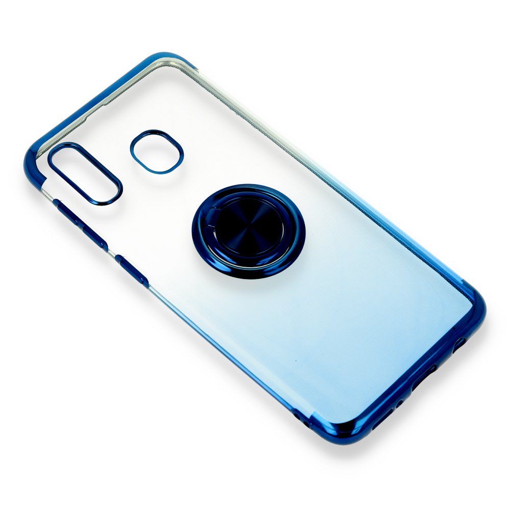 Newface Samsung Galaxy A30 Kılıf Marvel Yüzüklü Silikon - Mavi