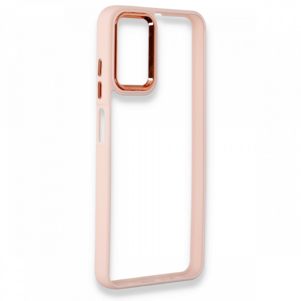 Newface Samsung Galaxy A22 Kılıf Dora Kapak - Pudra