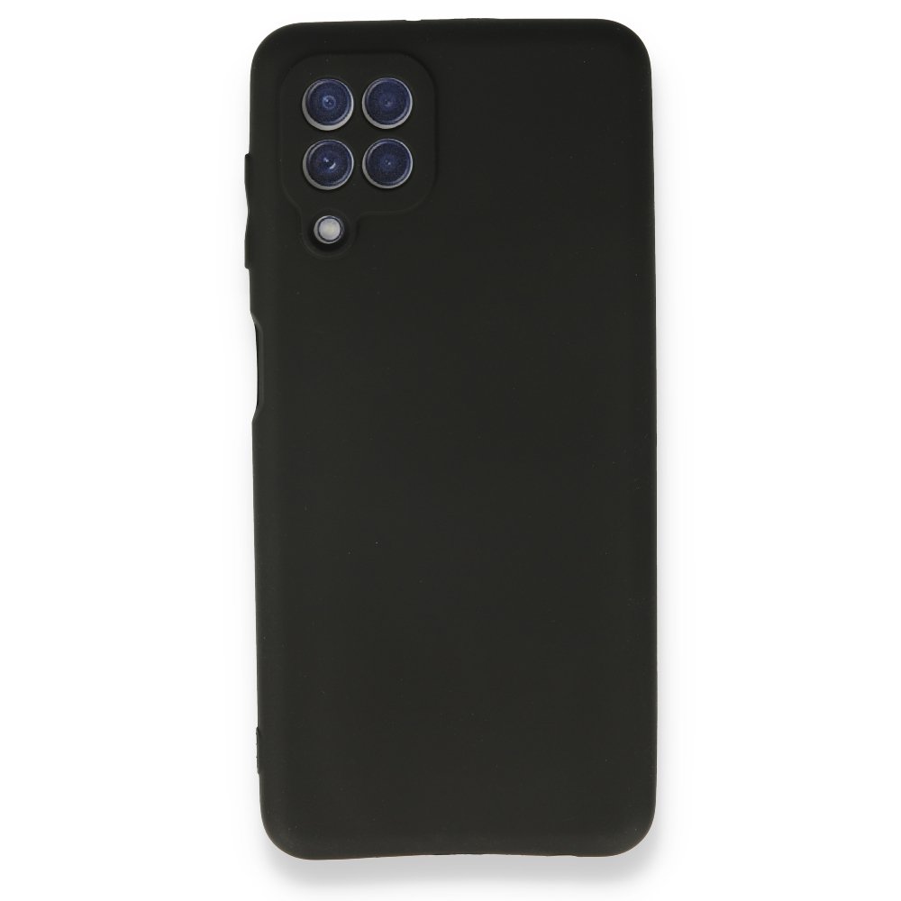 Newface Samsung Galaxy M22 Kılıf First Silikon - Siyah