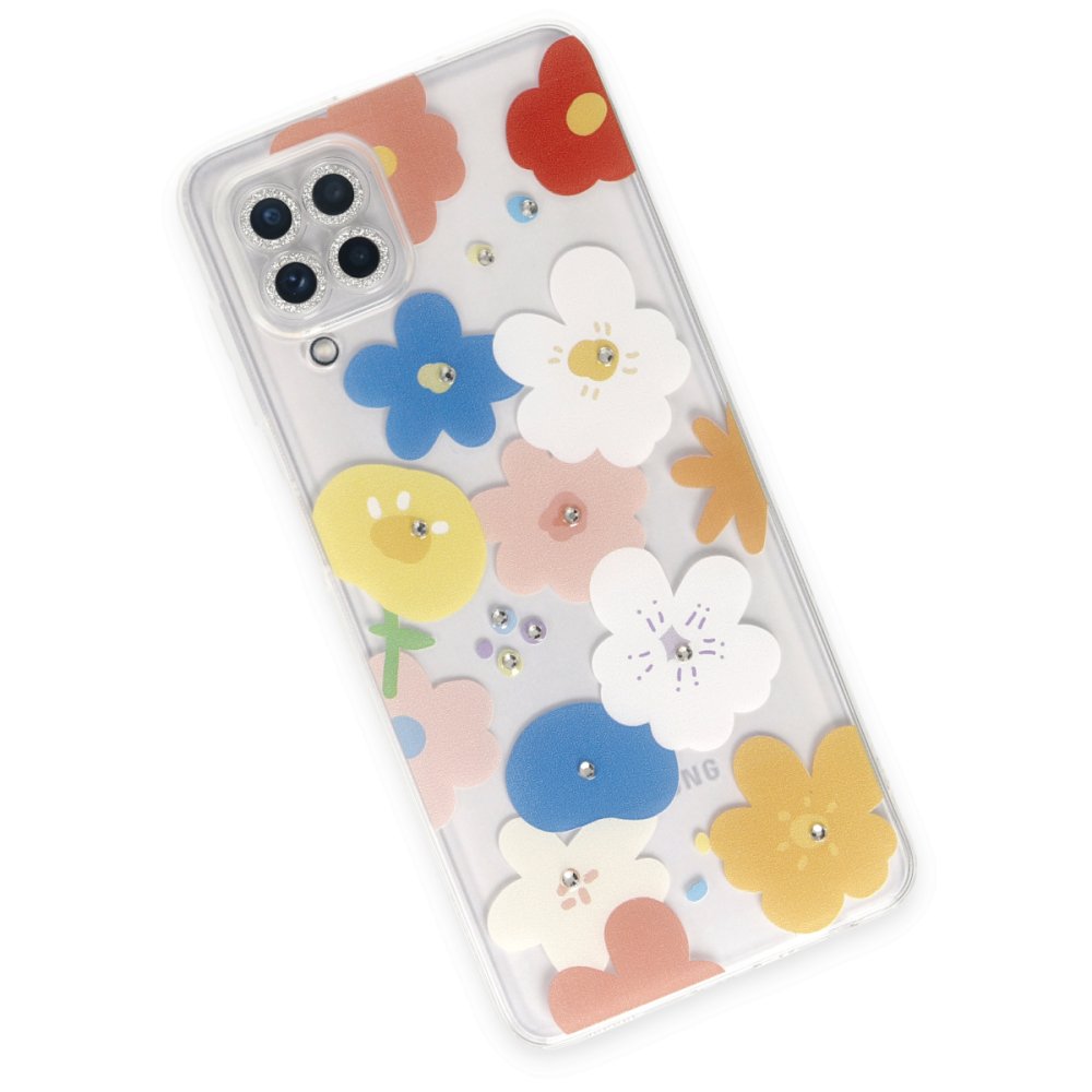 Newface Samsung Galaxy A22 Kılıf Lucky Silikon - Lucky 8