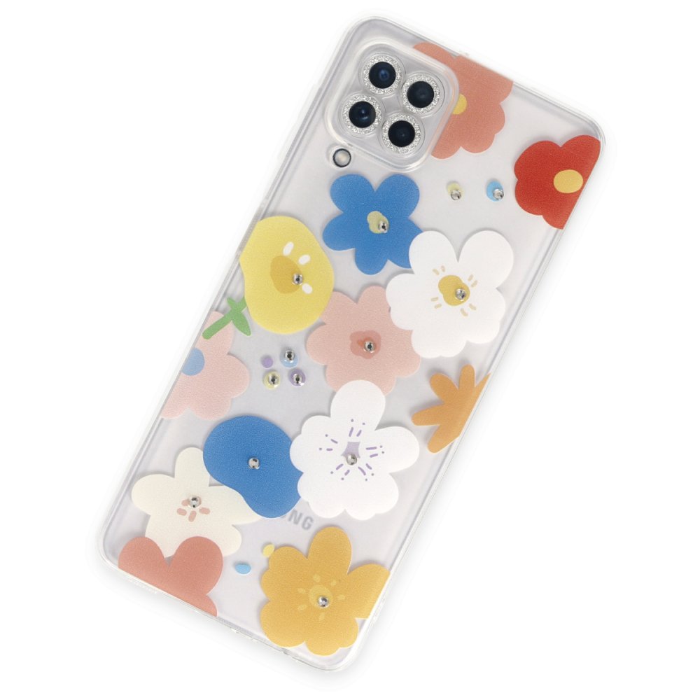 Newface Samsung Galaxy A22 Kılıf Lucky Silikon - Lucky 8